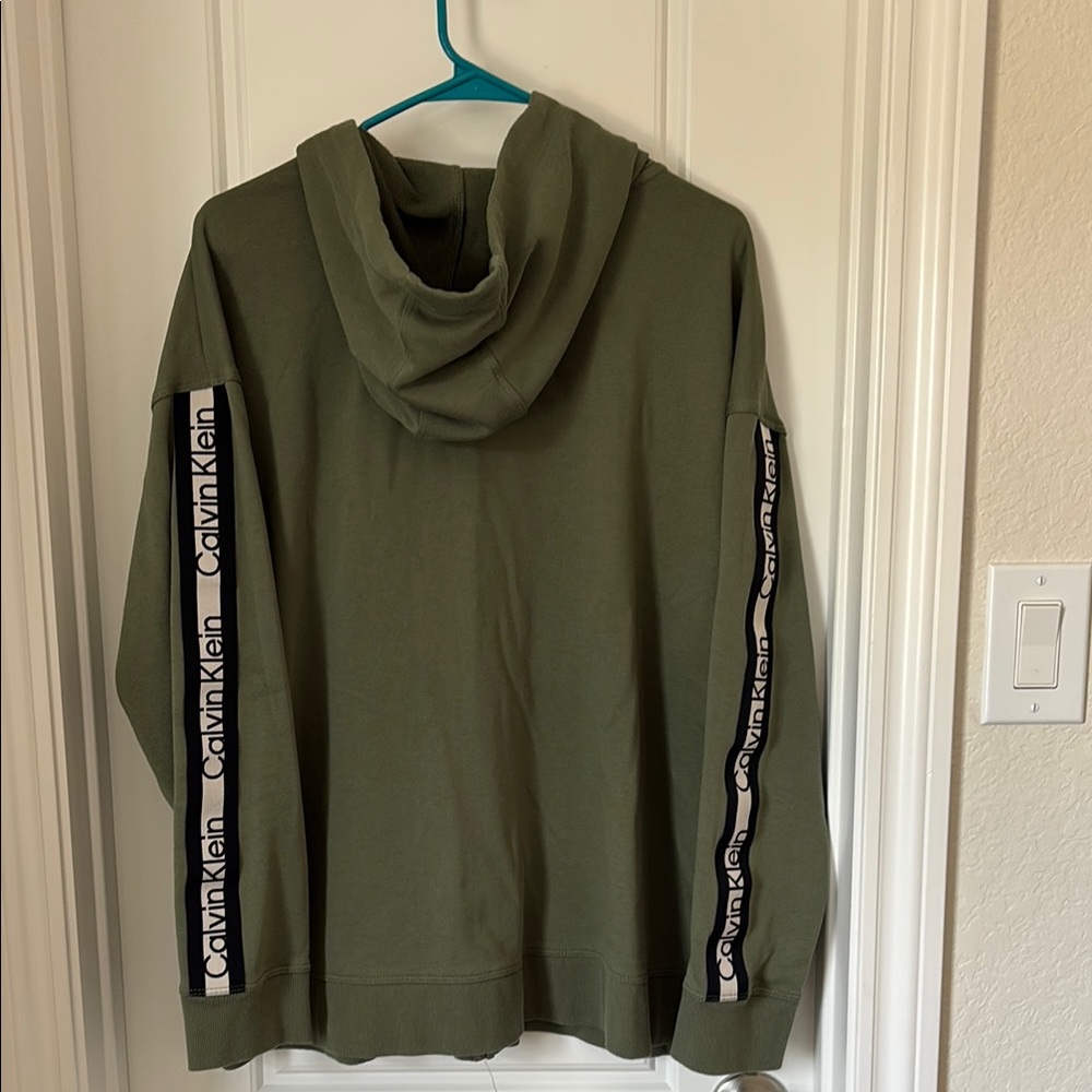 Calvin Klein Performance Sage Green Hoodie
